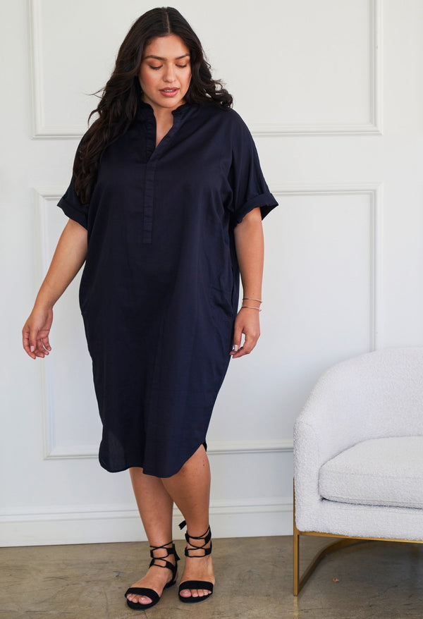 plus size cotton dress